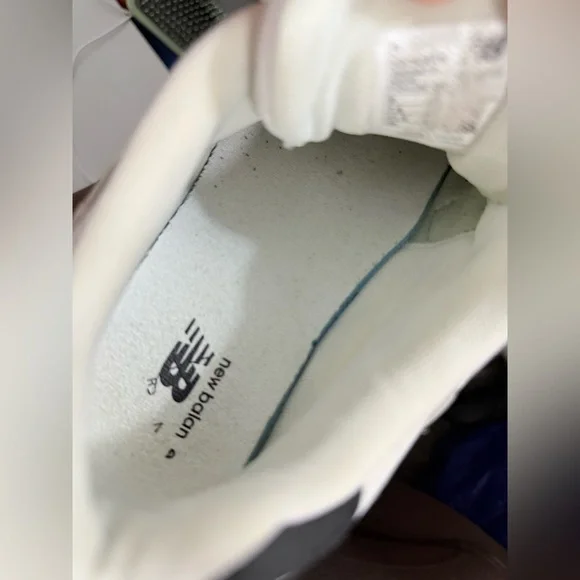 New Balance 9060White and Black Athletic Shoes - Picture 8 of 9